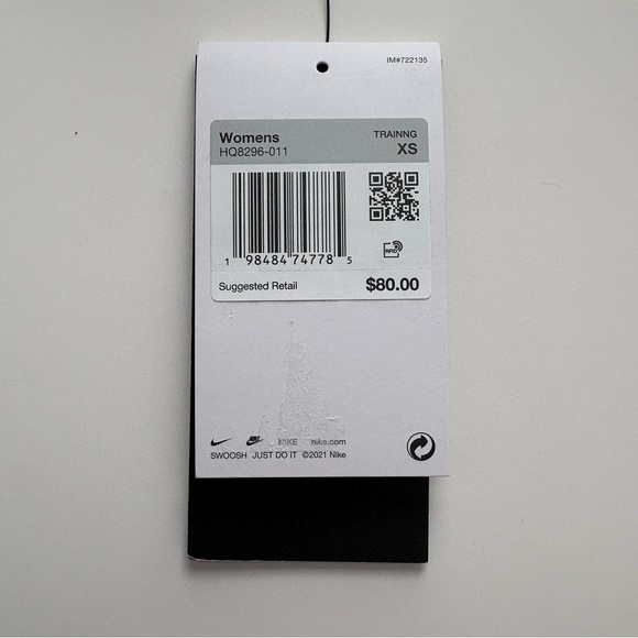 Women’s Nike Form Stealth Evaporation Long Sleeve Bodysuit Shirt XS MSRP $80 - Picture 5 of 8